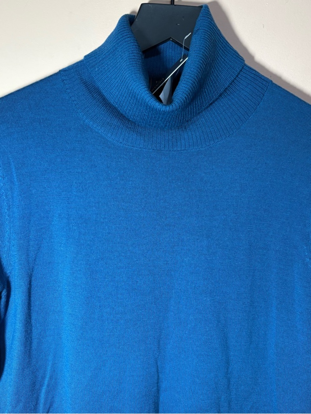 Pendleton Blue Merino Wool Turtleneck Sweater Mens Large NWT